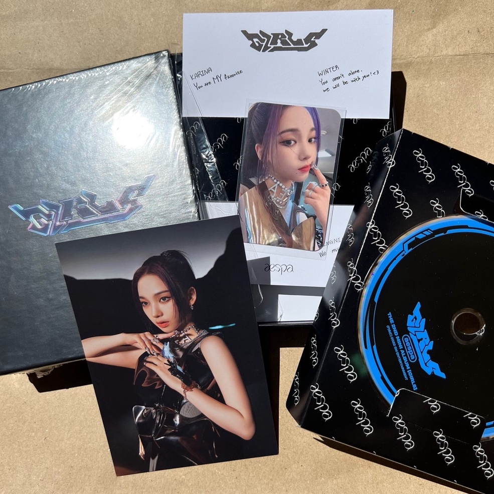 Aespa - Girls Deluxe Box ของแท้/ พร้อมส่ง] Aespa Girls