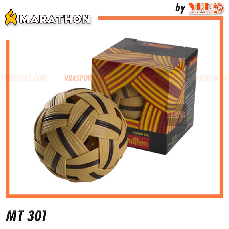 ภาพหน้าปกสินค้าMARATHON ตะกร้อ มาราธอน เซปัก รุ่น MT301 - Takraw Ball - MT 301 จากร้าน vrksport บน Shopee