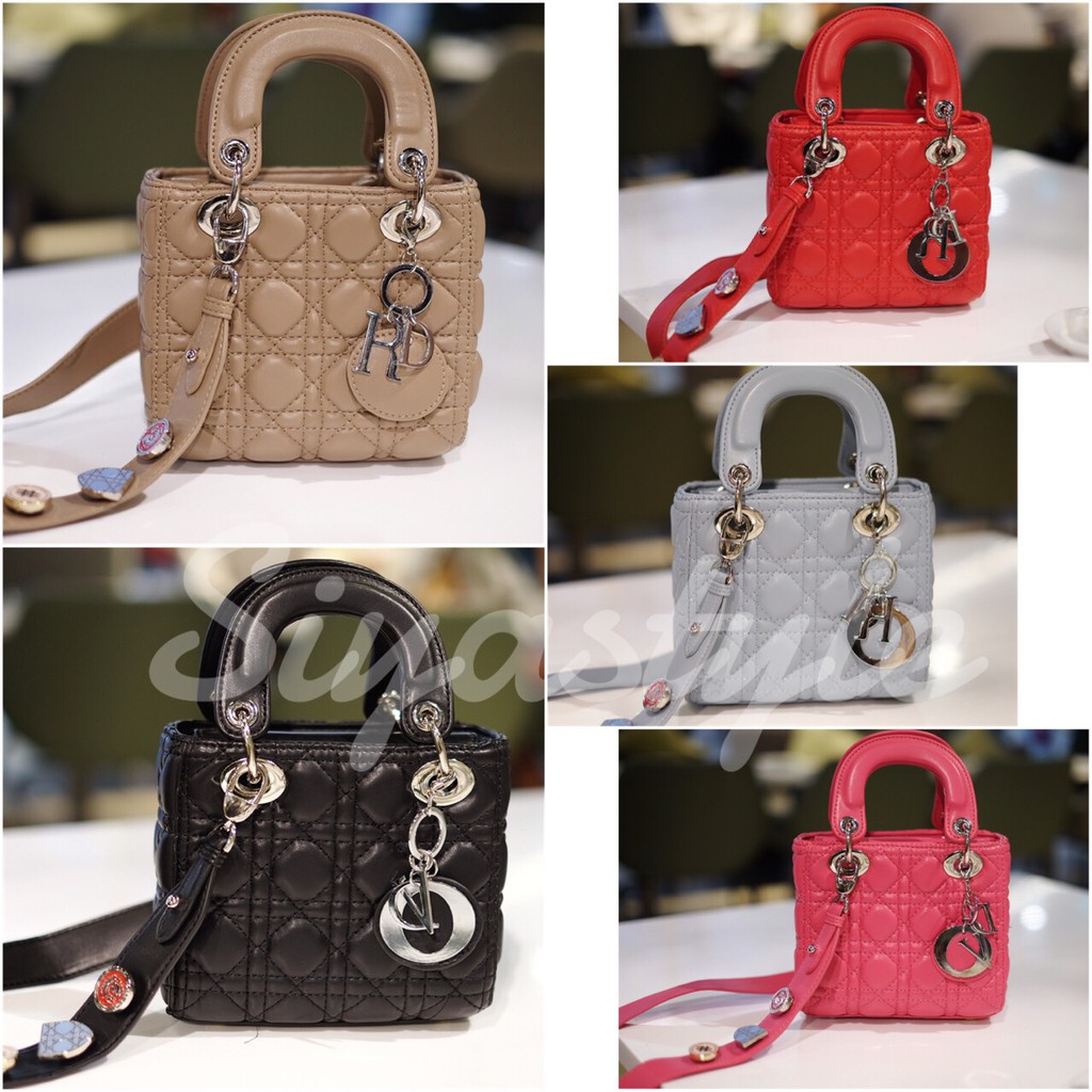 เช็คก่อนสั่ง-กระเป๋า-mini-lady-bag-หนังpu-lambskin