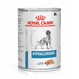 สินค้า Royal canin Hypoallergenic อาหารกระป๋องสุนัขภูมิแพ้