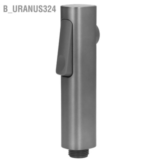 B_uranus324 Handheld Bidet Shower Sprayer G1/2 Male Thread Ergonomic Toilet Head with Adjustable Water Pressure Grey