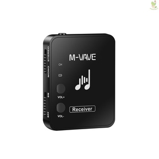 M-VAVE WP-10 2.4GHz Wireless Ear Back Receiver Rechargeable Receiver of Wireless Earphone Monit