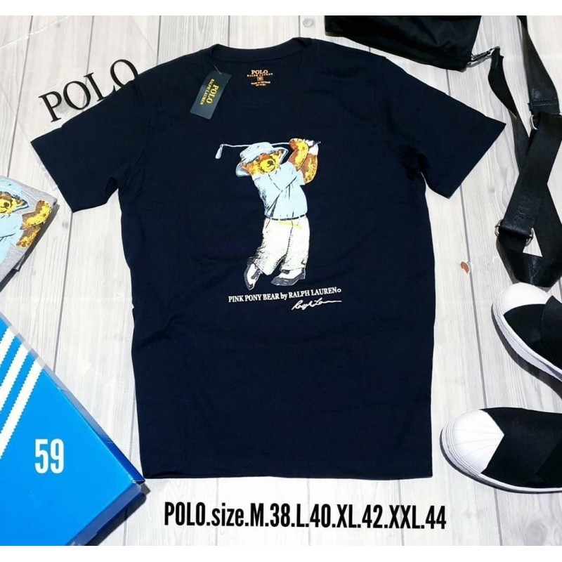 เสื้อยืดงานสกีนห้อยป้าย-polo