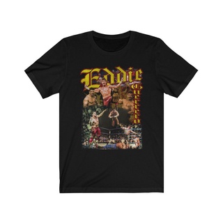 เสื้อยืด - EddieGuerrero90sWWE/WWFเสื้อยืดวินเทจย้อนยุคคุณภาพสูงคอกลมสบายๆและสะดวกสบาย