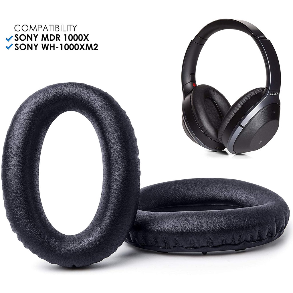 แผ่นฟองน้ํารองหูฟังสําหรับ-sony-wh-1000-xm-2-mdr-1000