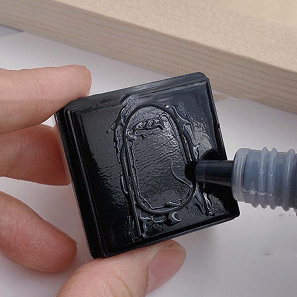ahour-portable-nail-practice-seal-mold-square-type-seal-ink-nail-template-stamp-manicure-salon-tool-watercolor-hand-painted-tool-professional-round-type-hand-nail-design-drawing-painting-beginners