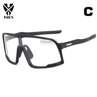 ภาพขนาดย่อของสินค้าแว่นตาปั่นจักรยาน T-REX 9321 กันแดด กันลม กันฝุ่น UV แว่นกันแดด แว่นปั่น