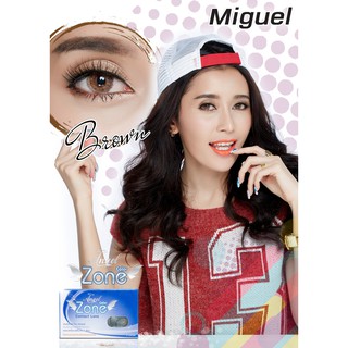 คอนแทคเลนส์ Angelzone Color รุ่น Miguel สีน้ำตาล (รายเดือน) คอนแทคเลนส์ Angelzone คอนแทคเลนส์แองเจิ้ลโซน