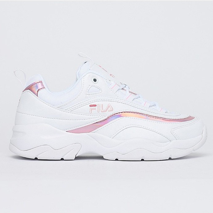 Fila ฟิล่า รองเท้าผ้าใบ รองเท้าลำลอง UX Ray Shiny 1RM01142 WHT/PK(2990 ...