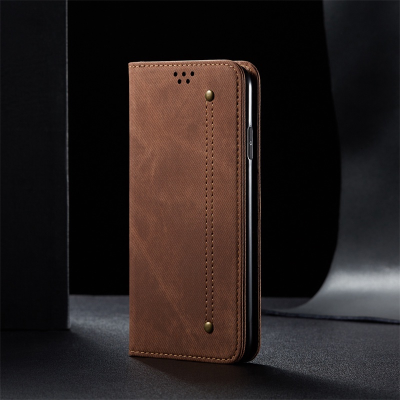 เคสโทรศัพท์หนัง-pu-ผสมยีน-ฝาพับ-พร้อมช่องใส่บัตร-หรูหรา-สําหรับ-oppo-a76-a36-4g-realme-9i-9-pro-plus