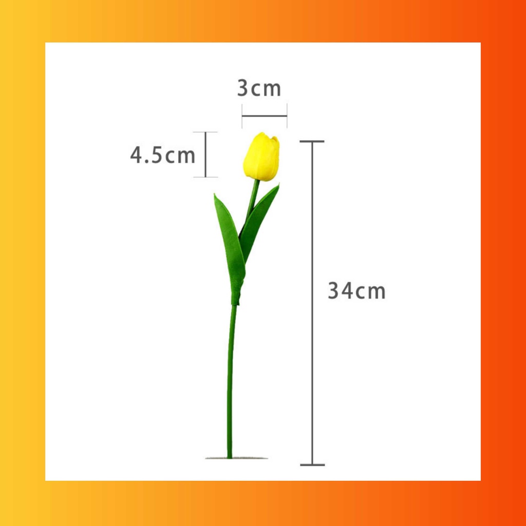 ดอกไม้ประดิษฐ์-ดอกทิวลิปประดิษฐ์-ขนาด-34-ซม-สําหรับตกแต่ง-1-ชิ้น-artificial-flowers-banlu375