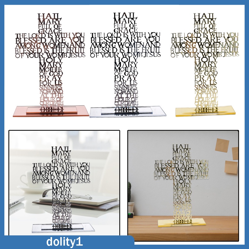 dolity1-ฟิกเกอร์ไม้กางเขนพระเยซู-ไม้กางเขน-สีทอง-สําหรับตกแต่งบ้าน
