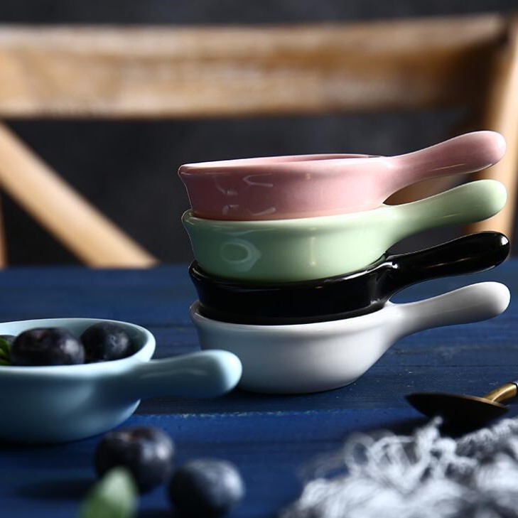 ถ้วยน้ำจิ้ม-เซรามิค-พร้อมที่จับ-ceramic-sauce-dish-with-handle