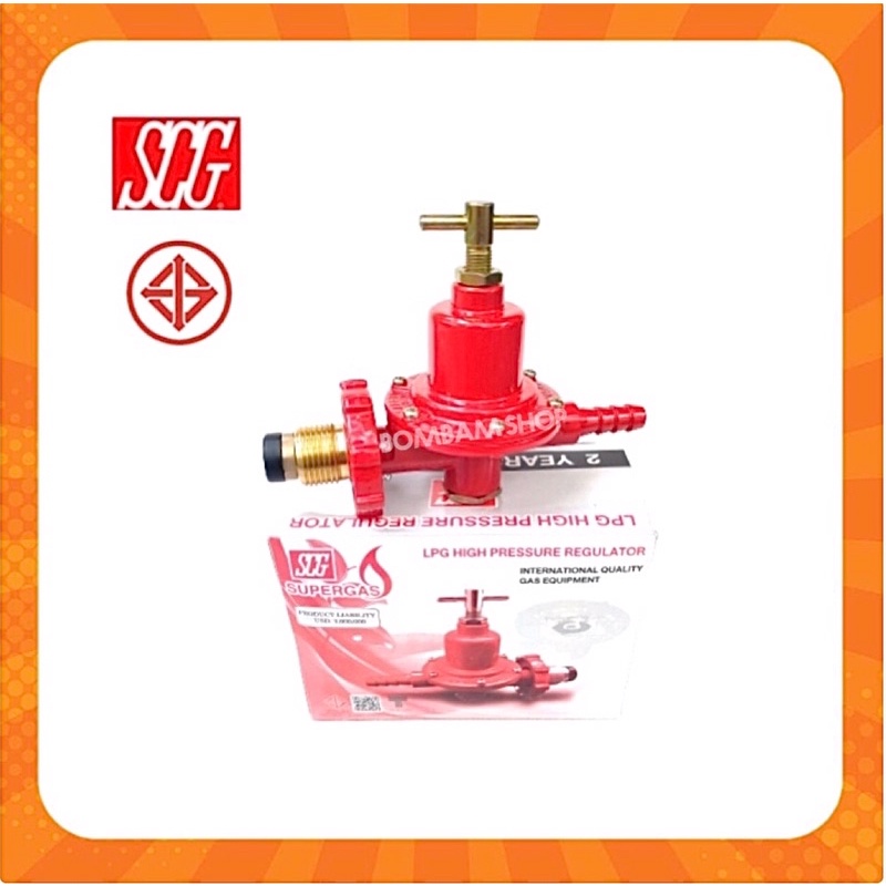 หัวปรับแก๊สแรงดันสูงSCG รุ่นR924 เกลียวทองเหลือง | Shopee Thailand