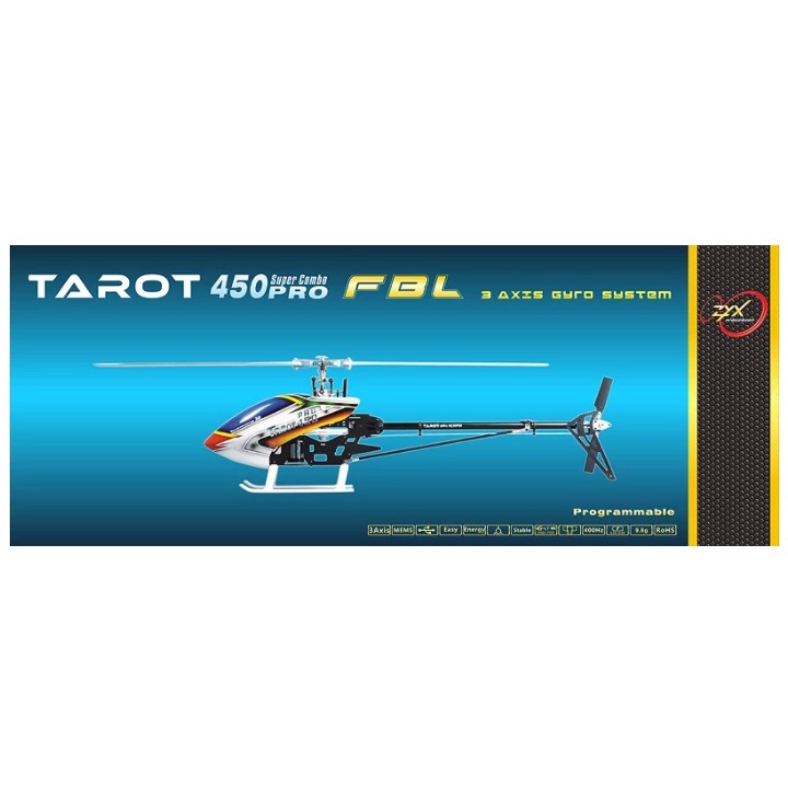 ตัวลำฮอ-tarot-450pro-v2-flybarless-ตัวลำยังไม่ประกอบ-ไม่รวมชุดไฟ-tl20006-อุปกรณ์เฮลิคอปเตอร์-rc