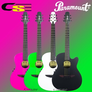 Paramount กีตาร์หลังเต่าเล็ก 36" รุ่น C936E (C936EBK, C936EWH, C936EGR, C936EPK) *Paramount Mini Round Bowl Guitar C936E