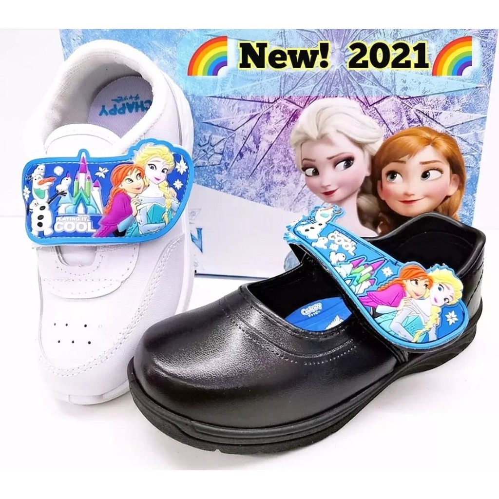 มาใหม่ปี2021-รองเท้านักเรียนเอลซรองเท้าเด็กอนุบาล-มีไฟ-ราคาถูก-cf-224เสื้อผ้าเด็กสวยๆรองเท้าเด็ก