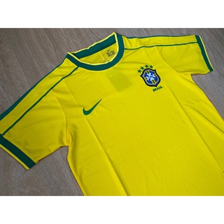 เสื้อทีมชาติบราซิลเหย้า ( เหลือง ) ย้อนยุค 1998