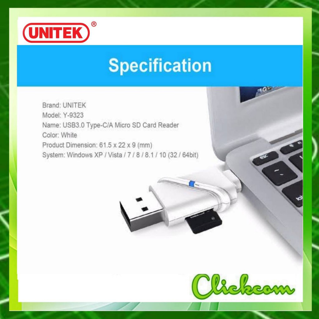 unitek-card-reader-usb-3-1-y-9323