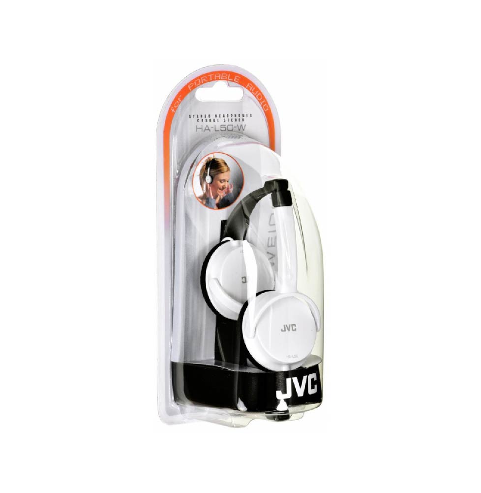ภาพประกอบคำอธิบาย หูฟังครอบหู On-Ear JVC รุ่น HA-L50 พับได้ ใส่สบาย ไดร์เวอร์ 30 มม. เสียงทรงพลัง  รับประกันศูนย์ 1 ปี