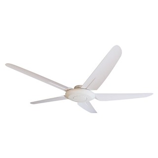 พัดลมเพดาน พัดลมเพดาน CARINI CASPER-005 52นิ้ว ABS สีขาว 5ใบพัด โคมไฟภายใน โคมไฟ หลอดไฟ CEILING FAN CARINI CASPER-005 52