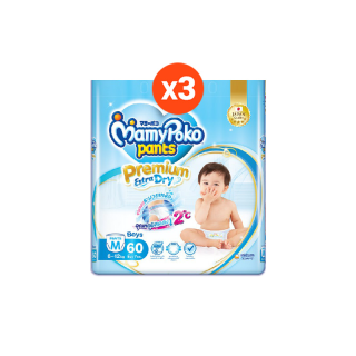 [เหลือ1090โค้ดPOKO250]MamyPoko Pants Premium Extra Dry มามี่โพโค กางเกงผ้าอ้อมเด็ก พรีเมี่ยม เอ็กซ์ตร้า ดราย ไซส์ S-XXXL