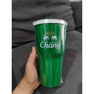 แก้วเก็บความเย็นช้าง สีเขียว ของแท้💯%