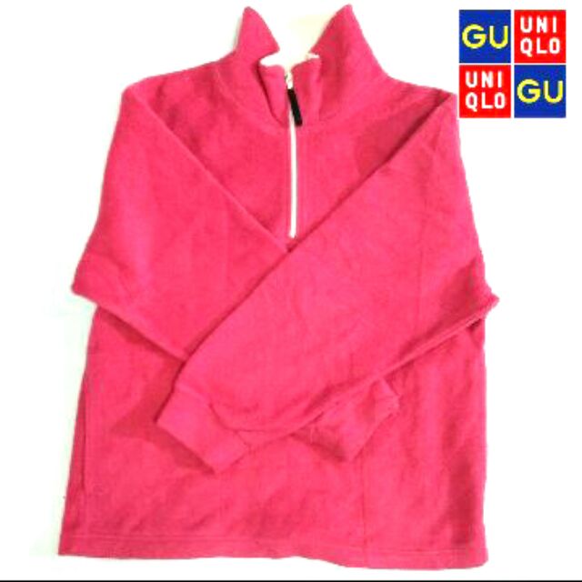 เสื้อfleece-แบลน-gu-uniqlo