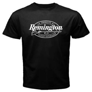 เสื้อยืดคอกลม พิมพ์ลาย Remington Oldest Gunmaker สําหรับผู้ชาย