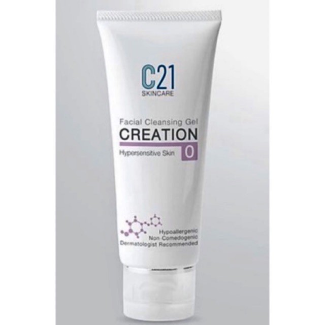 c21-facial-cleansing-gel-no-0-ขนาด-50-100ml-ซีทูวัน-เจลล้างหน้าสำหรับผิวแพ้ง่าย