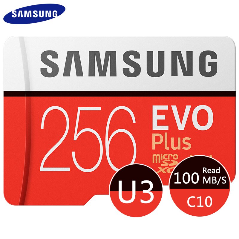 ภาพหน้าปกสินค้าSAMSUNG EVO Plus Micro SD Card 128GB 64GB 32GB 512GB 256GB Micro SD 128gb Flash Memory Card SD