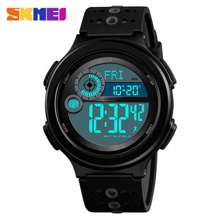 SKMEI Fashion Casual Outdoor Sport Men Watch Alarm Clock Compass Calorie 5Bar Waterproof Digital Watches Relogio