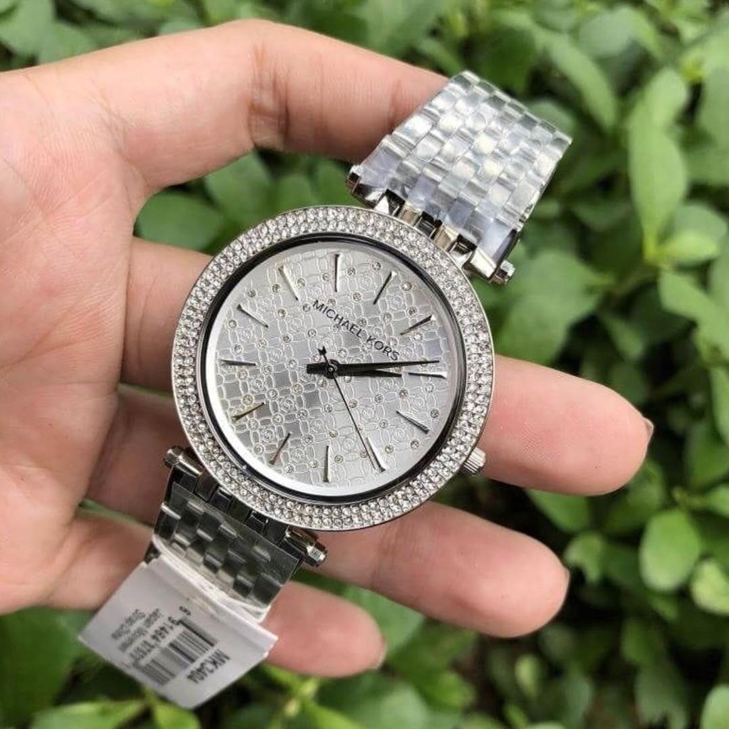 michael-kors-mk3404-darci-silver-dial-crystal-stainless-steel-ladies-watchนาฬิกาแบรนด์เนมแท้100