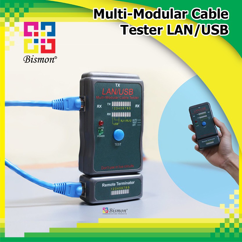 เครื่องทดสอบสายแลน-lan-multi-modular-cable-tester-lan-usb-bismon