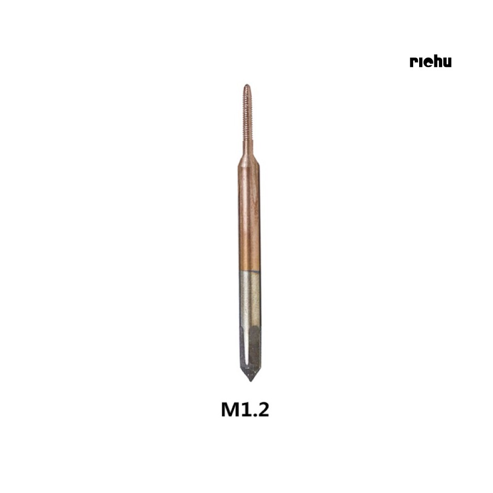 ภาพสินค้าฮาร์ดแวร์ M1 M1.2 M1.4 M1.6 M1.7 M1.8 Mini Machine Metric Thread HSS Screw Tap Drill Bit จากร้าน richu.th บน Shopee ภาพที่ 3