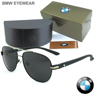 Polarized แว่นกันแดด แฟชั่น รุ่น BMW B 2318 แว่นตา ทรงสปอร์ต วัสดุ Stainless