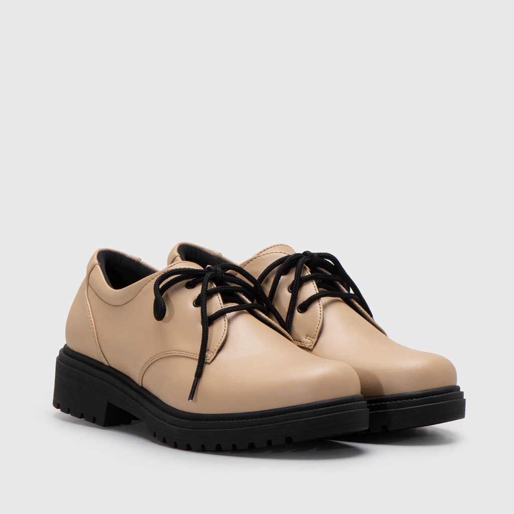 Lovelyprojects - Vailey Oxford Matte Nude - รองเท้าผู้หญิง | Shopee ...