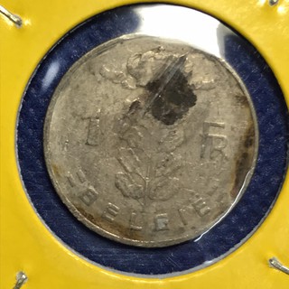 เหรียญเก่า#13670 ปี1956 เบลเยี่ยม ของแท้ เหรียญสะสม เหรียญต่างประเทศ เหรียญหายาก