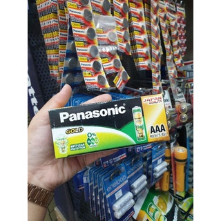 ถ่านrพานาโซนิค AAA 1กล่อง60ก้อน รุ่น 3A Gold PANASONIC