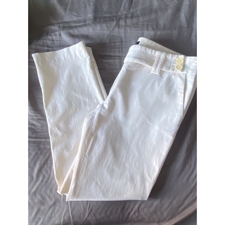 กางเกงทำงานzaraสีขาว