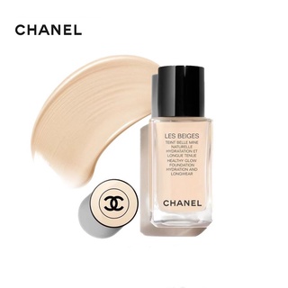 แท้💕พร้อมส่ง Chanel Les Beiges Healthy Glow Foundation Hydration And Longwear 30ml SPF25 รองพื้นชนิดน้ำ รองพื้น