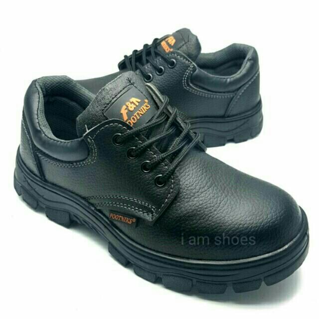 ภาพหน้าปกสินค้ารองเท้าเซฟตี้ safety shoe หัวเหล็ก C27 สีดำไซส์ 37-46