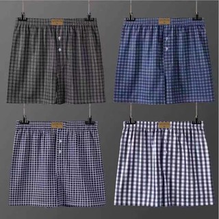 สินค้า Boxerชาย บ๊อกเซอร์สีพื้น UOKIN ผ้ายืด นิ่ม ใส่สบาย สีไม่ตก