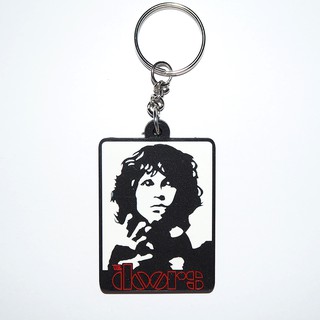 พวงกุญแจยาง Jim Morrison The Doors