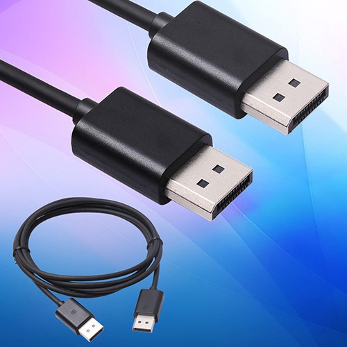 ชายเลน-displayport-1-8-ม-ไปยังสาย-displayport-male-dp-adapter-สำหรับตรวจสอบเดสก์ท็อป