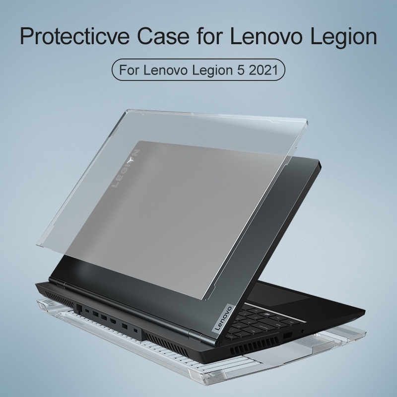 เคสโน๊ตบุ๊ค PVC แบบแข็ง ผิวด้าน สําหรับ Lenovo Legion 5 16 นิ้ว 2024 5