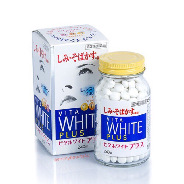 vita-white-plus-40วัน-วิตามินผิวขาวโดยเฉพาะ-ที่จะช่วยปรับสภาพผิวให้ดูขาวกระจ่างใสทั่วทั้งตัว-ลดฝ้ากระจุดด่างดำเห็นผลไว