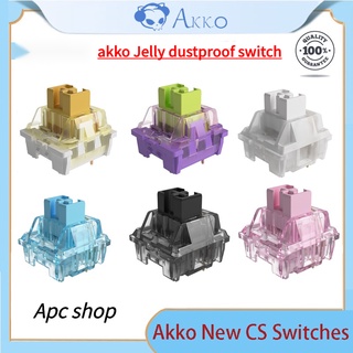 [New 45pcs] Akko Cs Switch Dustproof  สวิตช์คีย์บอร์ดกันฝุ่น สวิทช์ปุ่มกด สําหรับ คีย์บอร์ดเกมมิ่ง