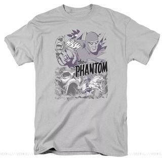T-shirt  เสื้อยืด พิมพ์ลาย The Phantom Ghostly Collage Licensed สําหรับผู้ใหญ่S-5XL