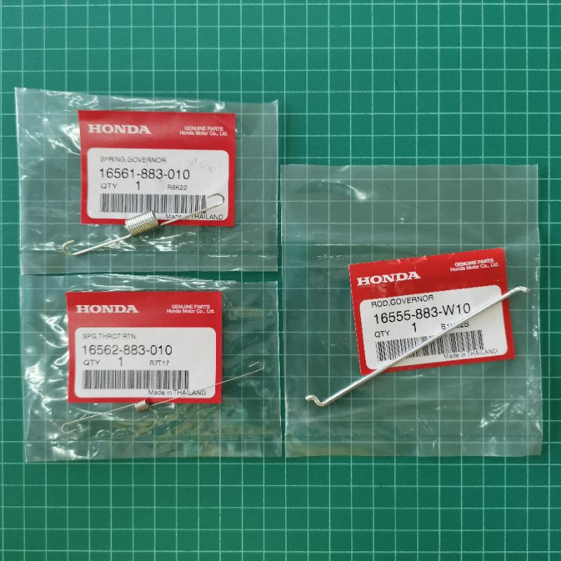 สปริง G200 G150 สูบตั้ง แท้ สปริงกาวานา (แข็ง) สปริงรั้งคันเร่ง (อ่อน ...